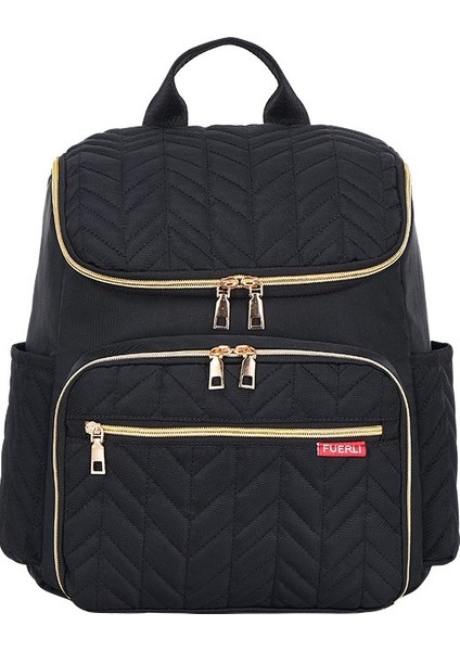 Büyük Kapasiteli Işlemeli Anne ve Bebek Çantası/taşınabilir Bebek Bezi Çantası, Şişe Yalıtımlı Anne ve Bebek Çantası (Yurt Dışından)