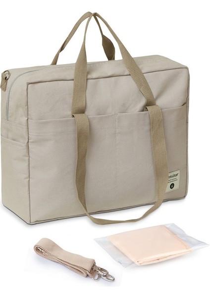Fonksiyonel Anne Bebek Bakım Çantası - Gri (Yurt Dışından) fiyatları
