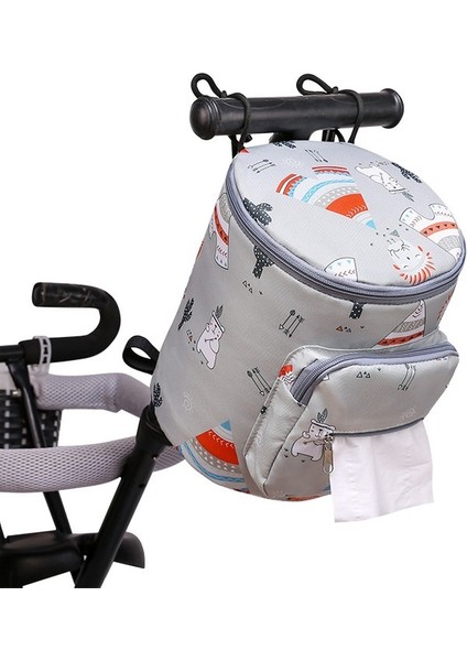Büyük Kapasiteli Bebek Arabası Su Geçirmez Asılı Çanta Arabası Saklama Çantası (Yurt Dışından) indirimleri