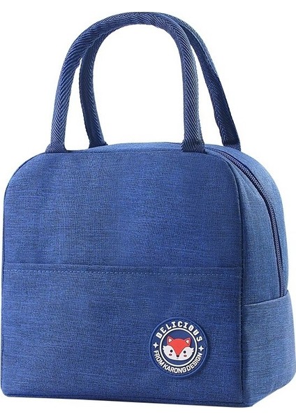 Isı Yalıtımlı Küçük Öğle Yemeği Çantası-Siyah (Yurt Dışından)