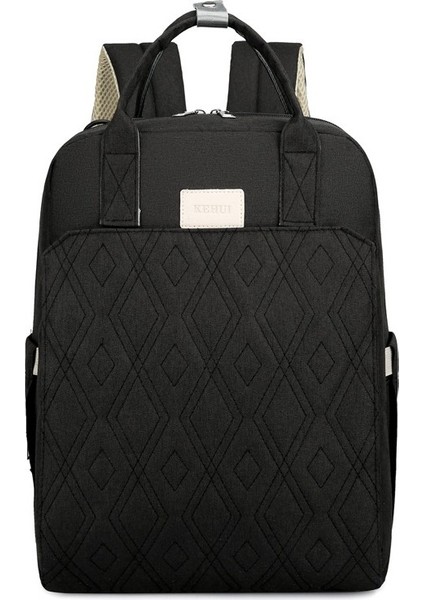 Anne Çantası 2023 Yeni Moda Taşınabilir Büyük Kapasiteli Sırt Çantası Anne ve Bebek Anne Dışarı Hafif Çok Fonksiyonlu Sırt Çantası (Yurt Dışından)