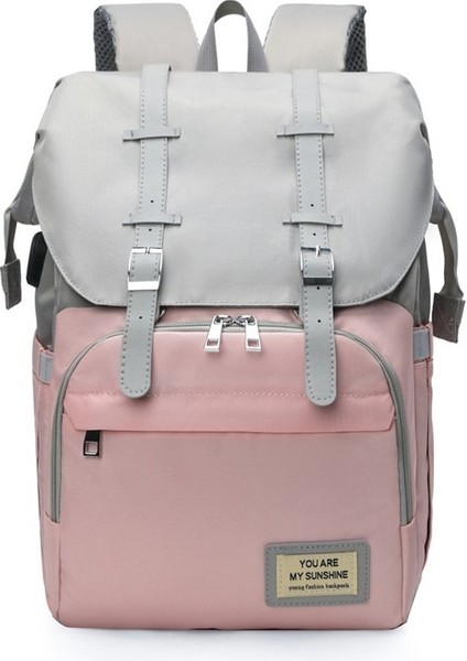 Anne Çantası Yatak Çantası Çok Fonksiyonlu Seyahat Taşınabilir Anne Sütü Saklama Bandı (Yurt Dışından)