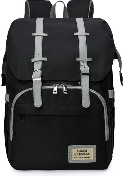 Anne Çantası Yatak Çantası Çok Fonksiyonlu Seyahat Taşınabilir Anne Sütü Saklama Bandı (Yurt Dışından)