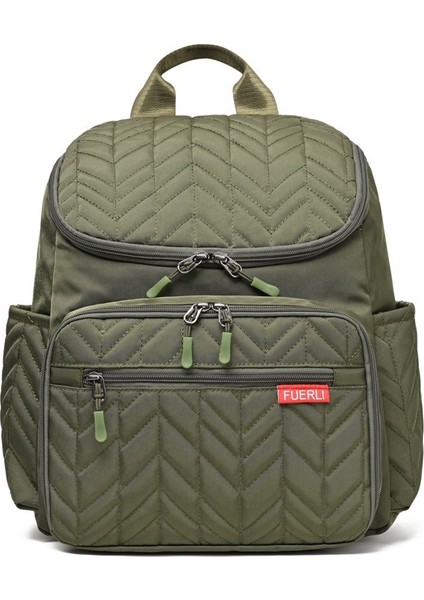 Yeni Renk Avrupa ve Amerikan Büyük Kapasiteli Nakış Anne ve Bebek Çantası Taşınabilir Bebek Bezi Çantası Bebek Şişesi Isı Yalıtımı Anne Çantası (Yurt Dışından)