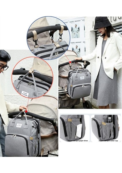 Yataklı Anne Bebek Bakım Çantası (Yurt Dışından) fırsatları