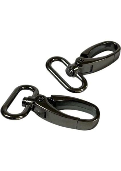 Orta Boy Akrep Anahtarlıkve Çanta Kancası 2,5cm 2 Adet Deri El Aleti