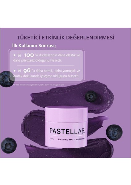 Yaban Mersinli Dudak Uyku Maskesi 10 gr