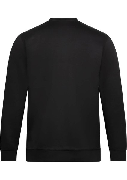 Siyah Regular Fit Bisiklet Yaka Sweatshirt fiyatları