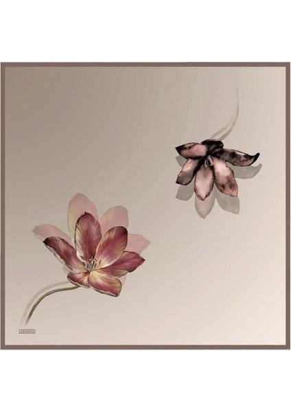 E22YA8737D0307 Dj Saf Ipek Eşarp 8737D (T) (Nostalji Twill)