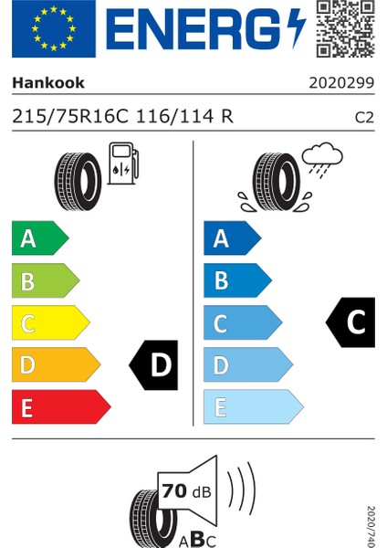 215/75 R16C 116/114R RA18 Vantra Lt 10PR Hafif Ticari Yaz Lastiği (Üretim Yılı:2024)