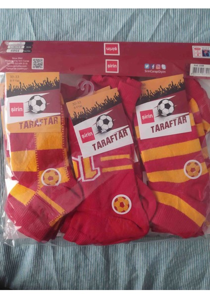 Taraftar Çocuk Çorabı 3 Adet