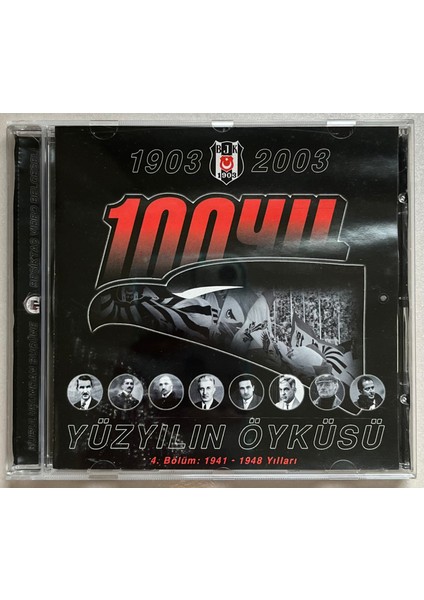 Beşiktaş Yüzyılın Öyküsü 4.bölüm 1941-1948 Yılları VCD (Dönem Baskı Orjinal Cd)