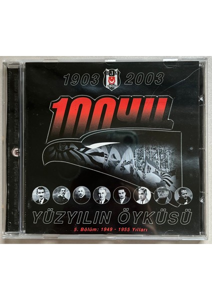 Beşiktaş Yüzyılın Öyküsü 5.bölüm 1949-1955 Yılları VCD (Dönem Baskı Orjinal Cd)