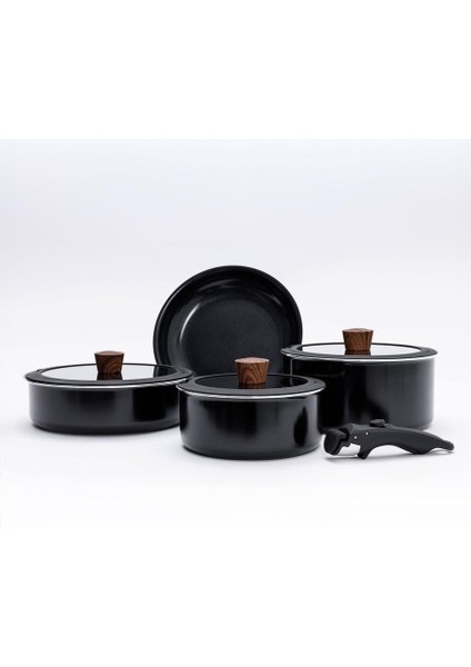 Lockpan 8 Parça Tencere Takımı PA3001