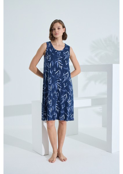 Bambu Kolsuz Kadın Yazlık Gecelik 72047 fiyatları