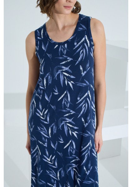 Bambu Kolsuz Kadın Yazlık Gecelik 72047 modelleri