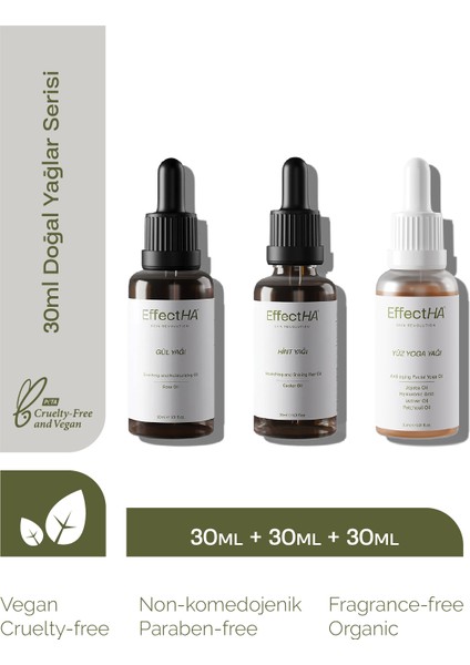 30 ml Doğal Yağlar Serisi Avantajlı Set