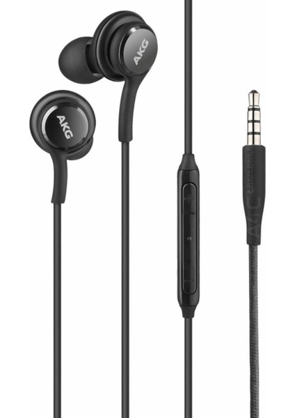 AKG Kablolu Kulaklık 3.5mm AUX Bağlantı, Yüksek Ses Kalitesi, Mikrofonlu, Ergonomik Tasarım,+ Bass