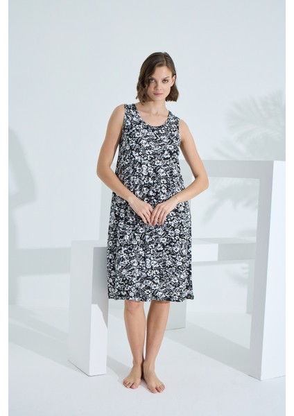 Bambu Kolsuz Kadın Yazlık Gecelik 72048 fiyatları