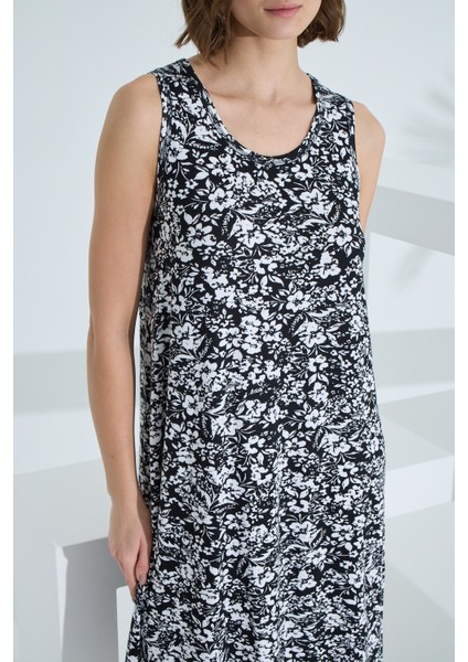 Bambu Kolsuz Kadın Yazlık Gecelik 72048 modelleri