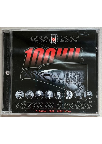 Beşiktaş Yüzyılın Öyküsü 7.bölüm 1959-1963 Yılları VCD (Dönem Baskı Orjinal Cd)