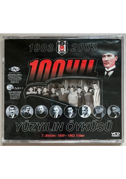 Beşiktaş Yüzyılın Öyküsü 7.bölüm 1959-1963 Yılları VCD (Dönem Baskı Orjinal Cd) fiyatları