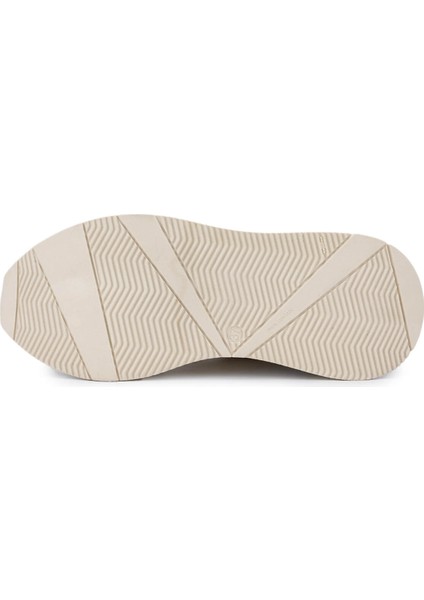 Kadın Deri Bej Rugan Sneakers & Spor Ayakkabı 923 1200 Bn Ayk Y25 Bej Rgn