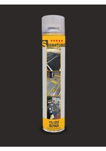 Safetyline Sprey Yol Çizgi Boyası Siyah 750 ml
