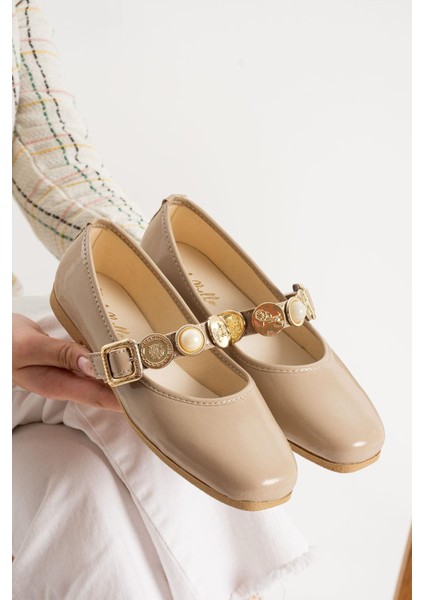 STL-110 Turalı Babet Günlük Kadın Ayakkabı Ev Babeti