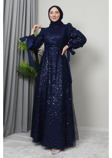 Betül Tesettür Abiye Lacivert fiyatları