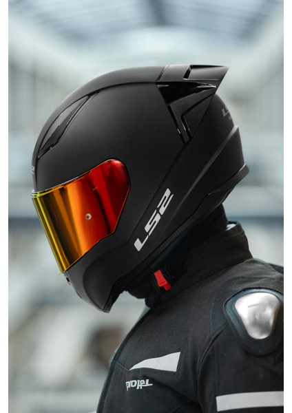 Rapıd 2 Race Mat Siyah Kask