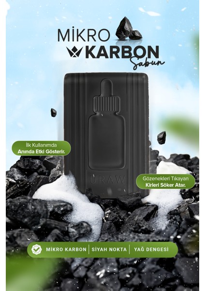 Mikro Karbon Sabunu 100 gr