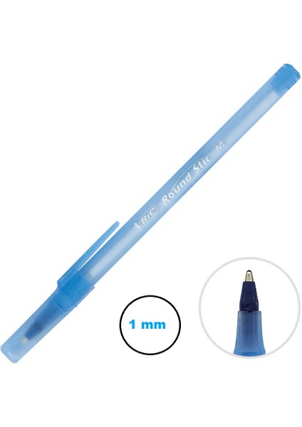 Sırımsı Bic Round Stic Tükenmez Kalem Karışık 3 Renk 30 Adet indirimleri