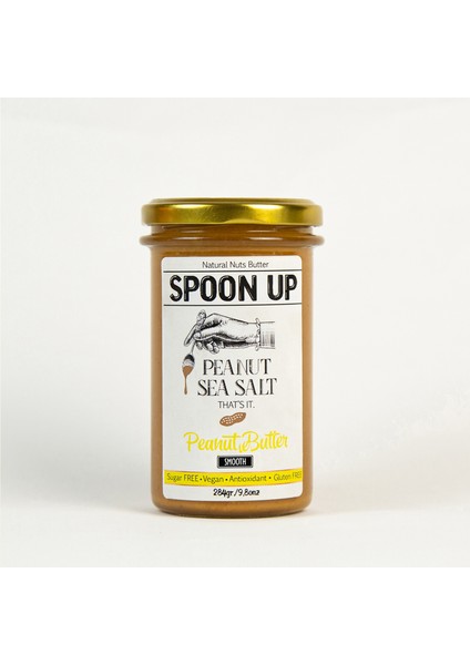 Spoonup Sade(Deniz Tuzlu )Fıstık Ezmesi 284 gr