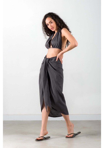 Linen Pareo Antrasit fiyatları