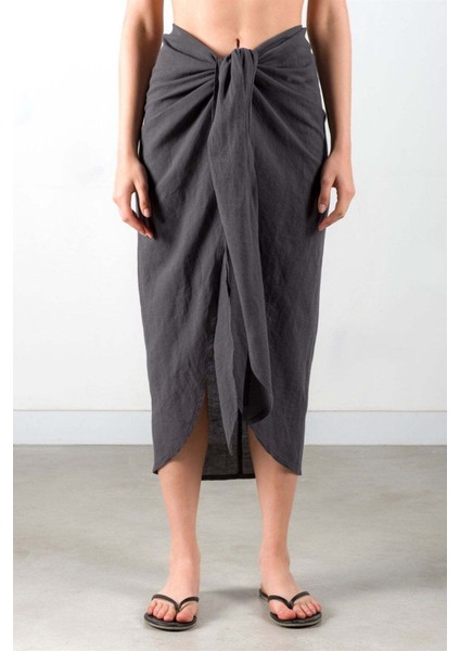 Linen Pareo Antrasit modelleri