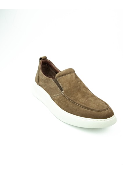 1862 Vizon Nubuk Deri Erkek Günlük Ayakkabı