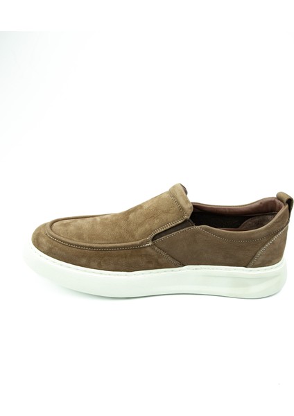 1862 Vizon Nubuk Deri Erkek Günlük Ayakkabı modelleri