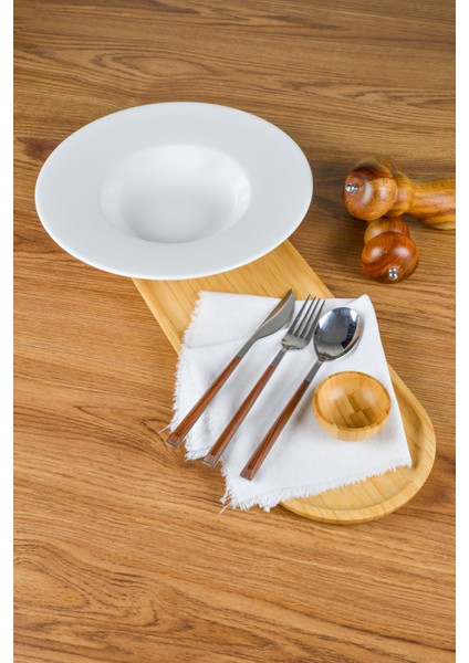 Katre 27 Cm Porselen Çukur Makarna Tabağı Kırık Beyaz fiyatları