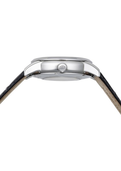 Sun&moon RA-AK0010B30B Kurmalı Otomatik Deri Siyah 43 mm Erkek Kol Saati