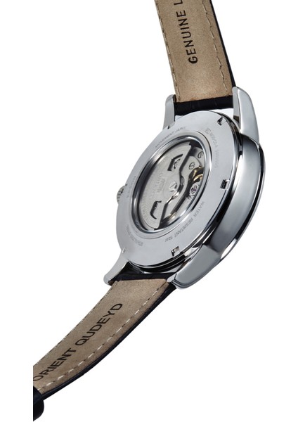 Sun&moon RA-AK0010B30B Kurmalı Otomatik Deri Siyah 43 mm Erkek Kol Saati