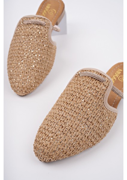 Zinta Önü Kapalı Kadın Günlük Hasır Terlik modelleri