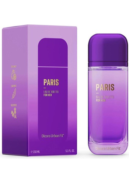 Dıcora Urban Fıt Par?s Edt Kadın 150 ml