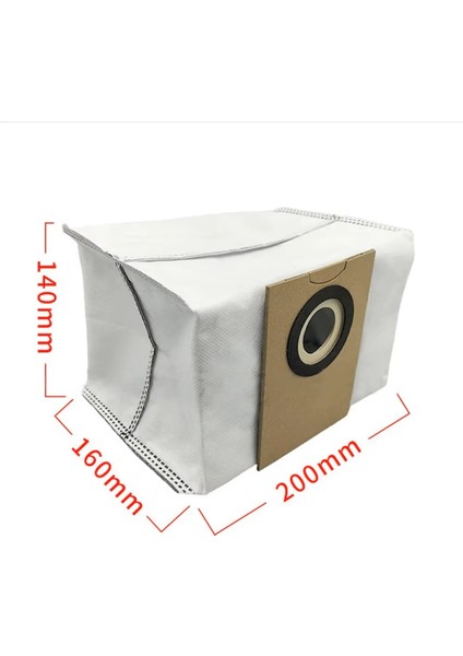 Viomi Alpha 2 Pro Uyumlu Robot Süpürge Toz Torbası (2’li Paket)