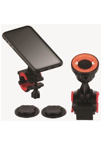 Telefon Tutucu / Motosiklet-Bisiklet - Ayna Kolu Bağlantılı