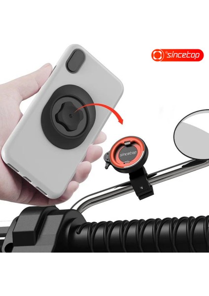 Telefon Tutucu / Motosiklet-Bisiklet - Ayna Kolu Bağlantılı fiyatları
