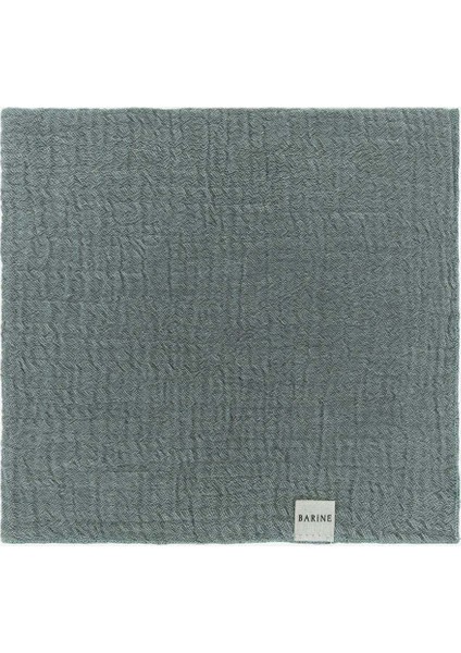 Koza 2'li Peçete Koyu Yeşil / Koyu Gri 45 x 45 cm