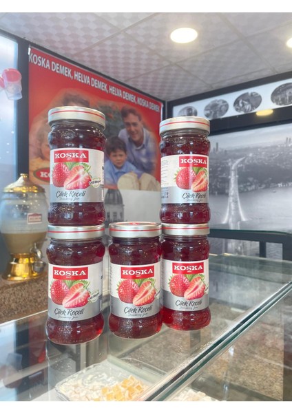 Çilek Reçeli 380 gr Koli 12 Adet