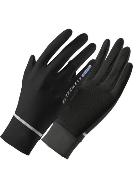 B2 Tarzı Dokunmatik Ekran Bisiklet Eldivenleri Sürüş Için Kaymaz Tam Parmak Motosiklet Sürme Yaz Soğutma Eldivenleri (Yurt Dışından)