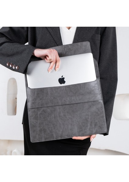 12.9 13 13.3 13.6 Inç Uyumlu Tablet Notebook Laptop Kılıfı M1 M2 M3 Macbook Air Pro Evrak Portföy Çanta indirimleri